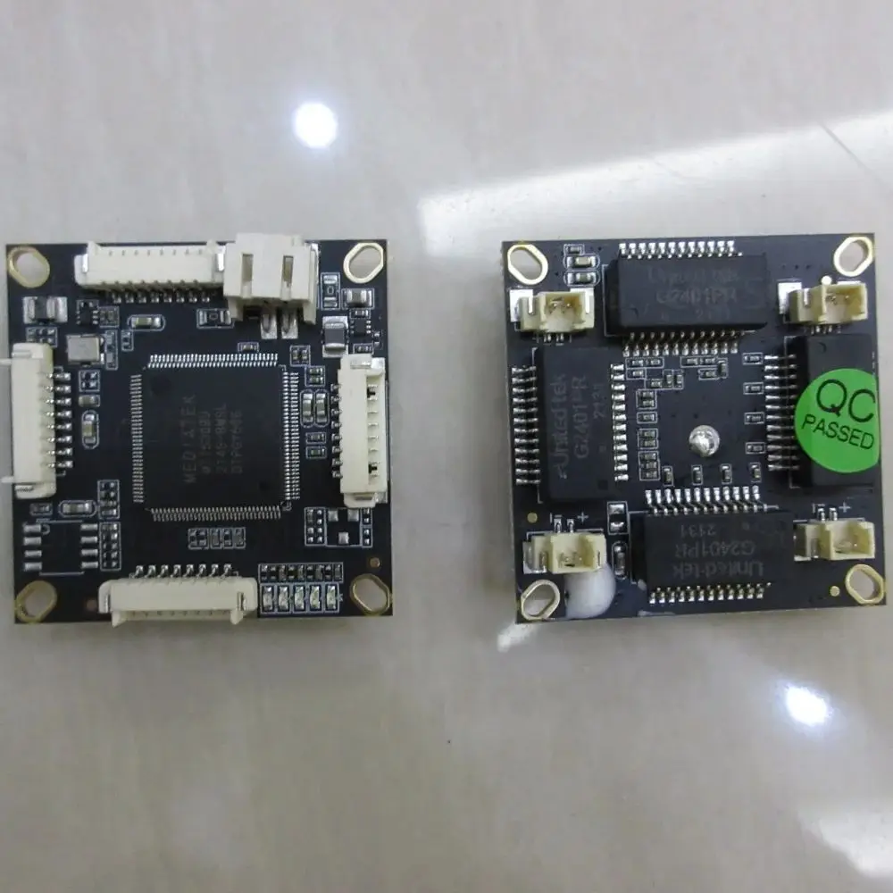 Módulo Ethernet con Chip AOK-S10403 MT7530DU, 4 Puertos, 1000M Gigabit, Placa Base Integrada para Comunicación de Red y Cámaras