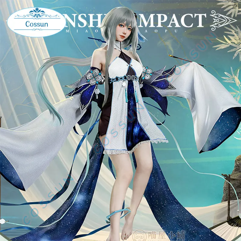 Haagentus Game Genshin Impact Guizhong Cosplay Costume Halloween Gui Zhong Outfits Clothing Women Anime Dress