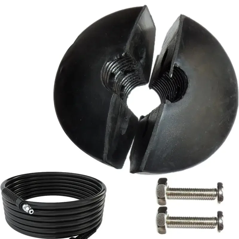 Ball Hose Stopper Adjustable Rubber Hose Bumper Ball Stop Cord Stopper Reel Reel Replacement Parts for Spring Driven