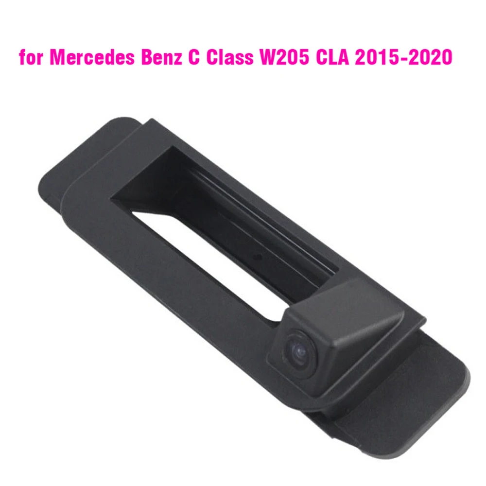 Car Trunk Handle Camera Rear View HD Camera for  Mercedes Benz C Class W205 CLA C200 C180 C260 2015-2020