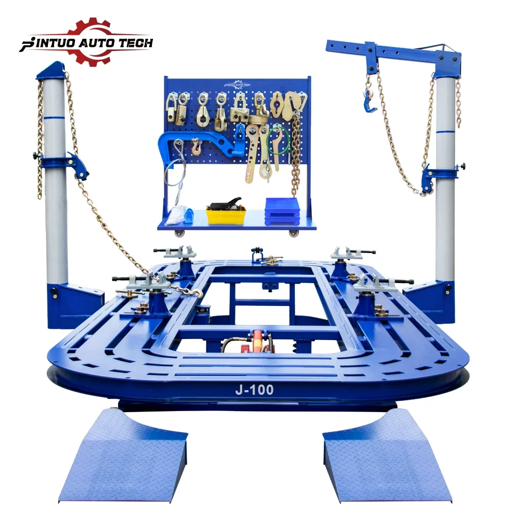 Jintuo CE Auto Workbench Chassis Straightening Machine Straightening Machine/Auto Body Repair Equipment/o Liner Car Frame Machin