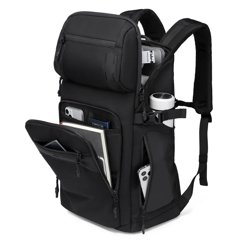Waterproof Laptop Backpack 15.6 Inch Business Travel Backpack Cabin Size 58x42x6 Commuter Work Backpack for Men Women