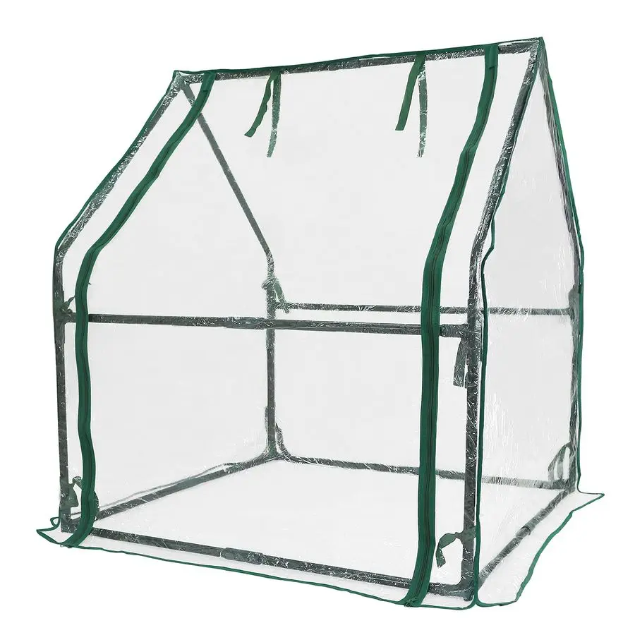 

Mini Greenhouse Heavy Duty Portable Green House, Clear Tent Small Greenhouse for Indoor Outdoor Plants 36.2L x36.2W x42.5H