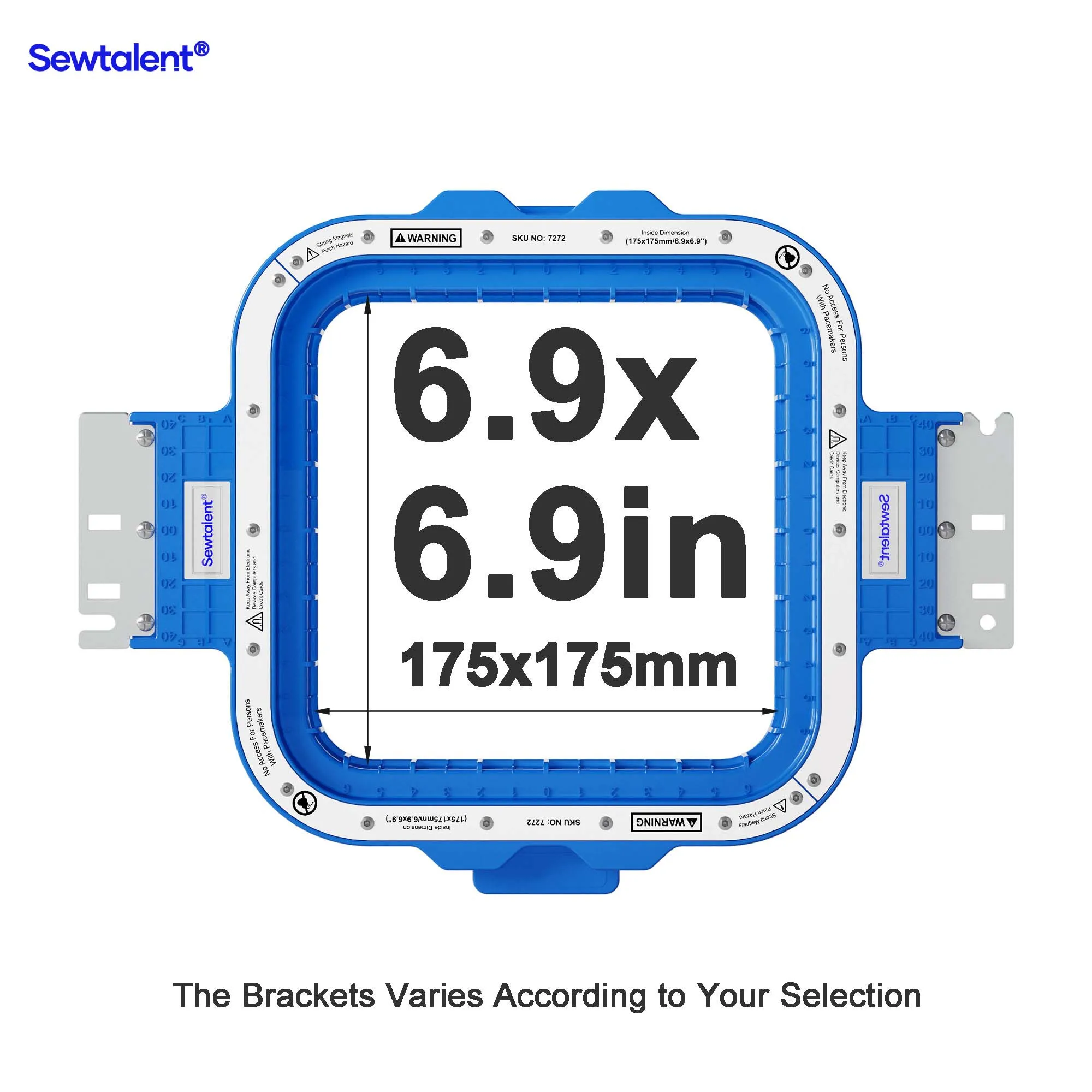 

Sewtalent Magnetic Mighty Hoop Frame Embroidery Hoops for Toyota 830 850 860 9000 9100 Embroidery Machines