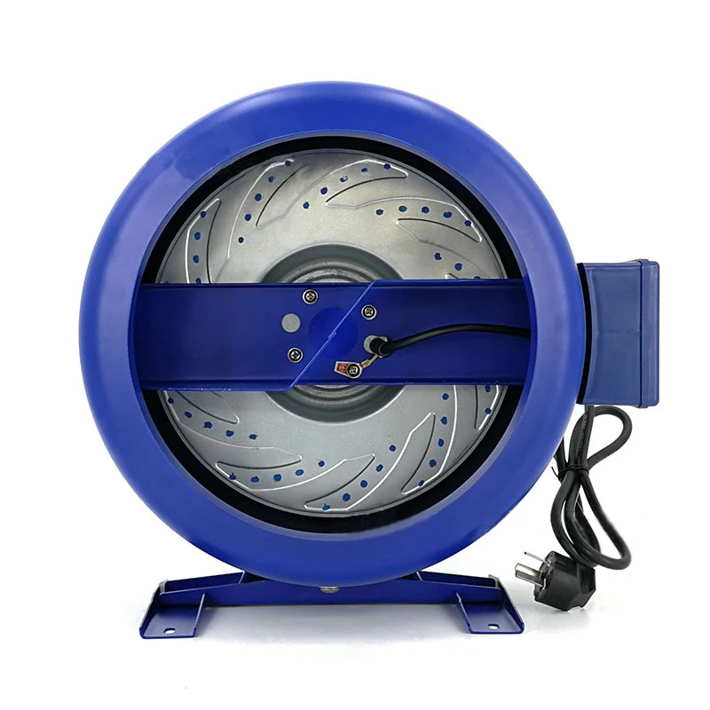 Factory Ventilation Fan Blower 10 Inch Strong Duct Fan Large Suction Low Noise Centrifugal Fan Kitchen Ventilator