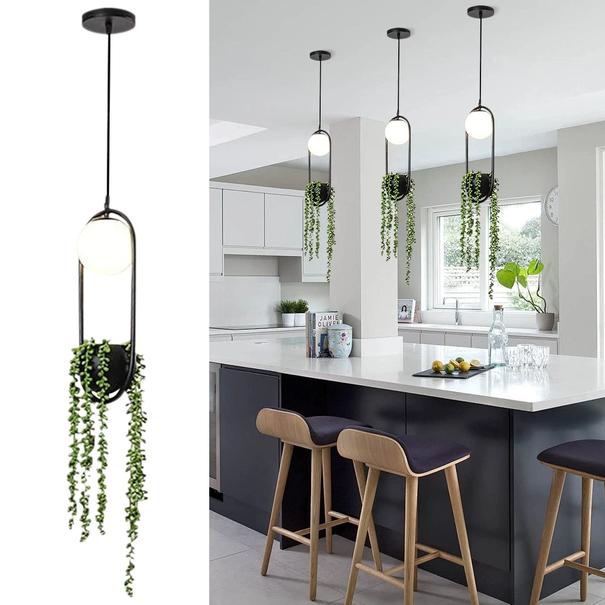 

1PCS Simulation Plant Modern Creative Plant Chandelier, G9 Light Source, Bohemian Style Lamp For LivingRoom, DiningRoom, Bedroom