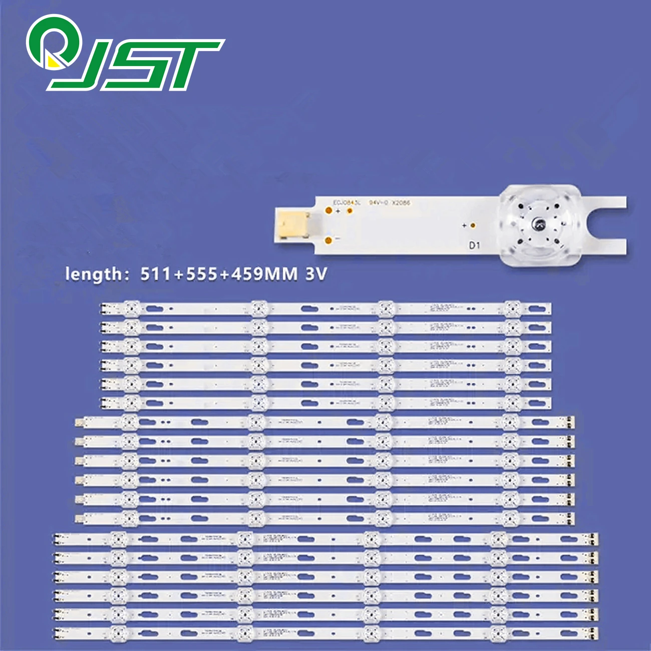 New 18pcs/Kit LED Strips 75 TV GU75TU6979U GU75TU7079U GU75AU7179U GU75AU7199U GU75TU8079U GU75TU7179U UE75TU8000U UE75TU7092U