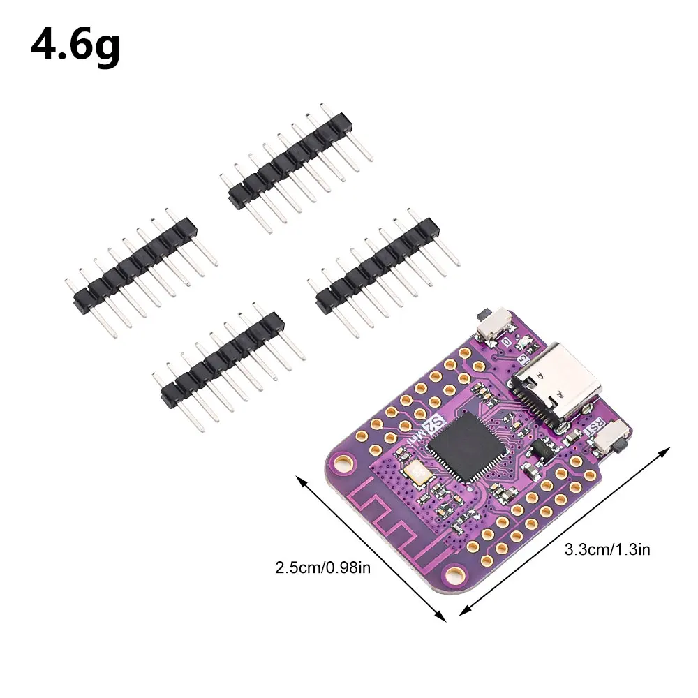 ESP32 S2 Mini WiFi Board Based ESP32-S2FN4R2 ESP32-S2 4MB Flash Type-C Connect Compatible with MicroPython