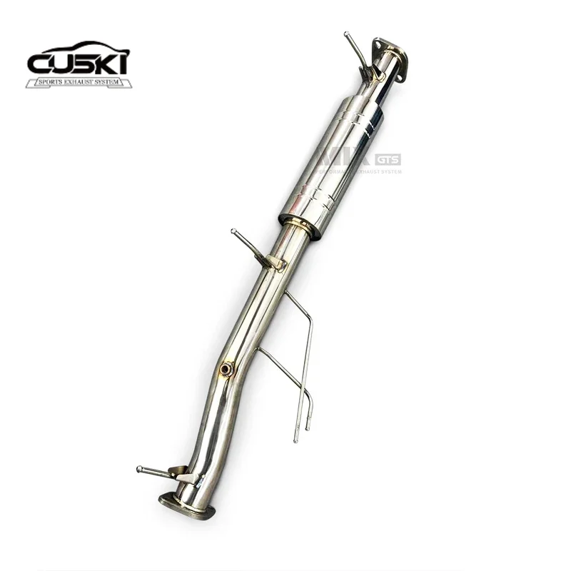 Suitable for Ford Ranger Auto Exhaust Pipe Modified Valve Muffler Downpipe Stainless Stee Automotive Exhaust Parts