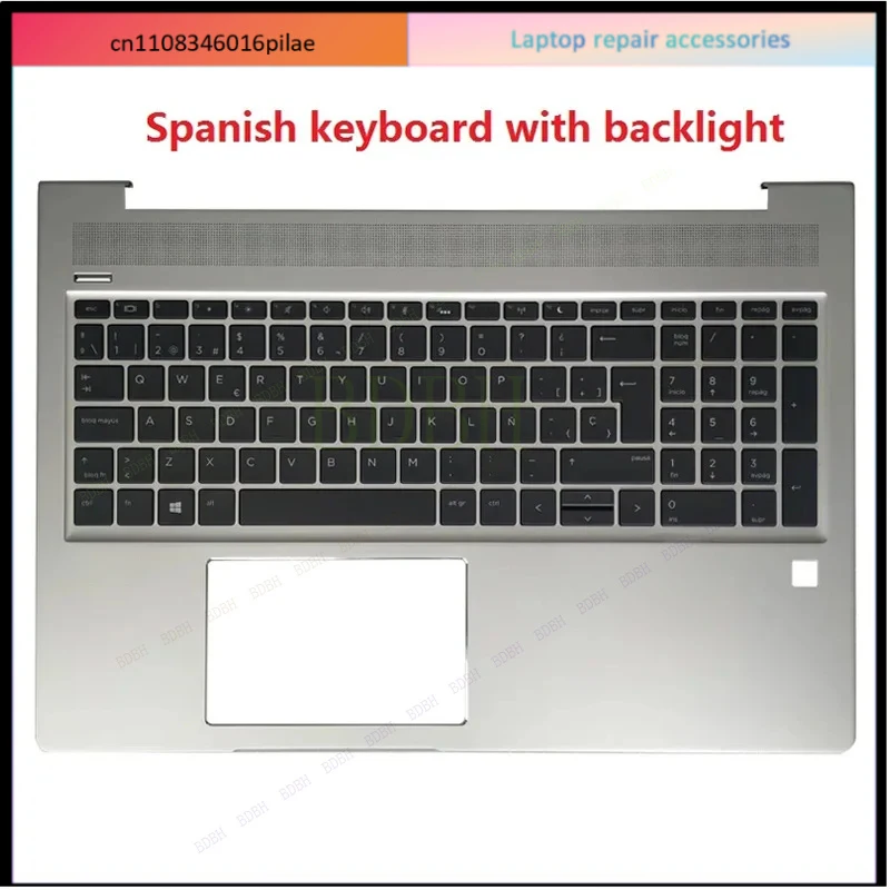 NEW Russian/US/Spanish/Latin Keyboard For ProBook 15 450 G6 455 G6 455R G6 450 G7 455 G7 455R G7 Laptop Palmrest