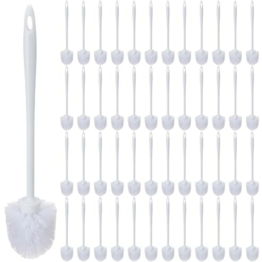 

Щетка для унитаза 14,2 дюйма, коммерческая, сверхпрочная, для чистки унитазов, длинная, для уборки ванной комнаты