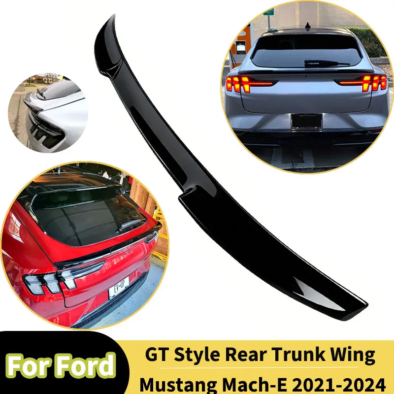 Alerón Trasero para Ford Mustang Mach-E 2021-2024, Alerón Central, Alerón de Maletero, Kits de Carrocería, Alerón Trasero, Accesorios de Tuning
