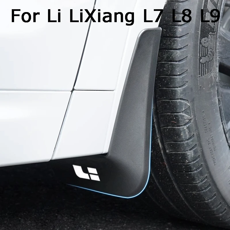 

For Li Lixiang L7 L8 L9 2022 2023 Car Non-destructive Baking Paint Mudguards Front & Rear Wheels Fenders Auto Accessories