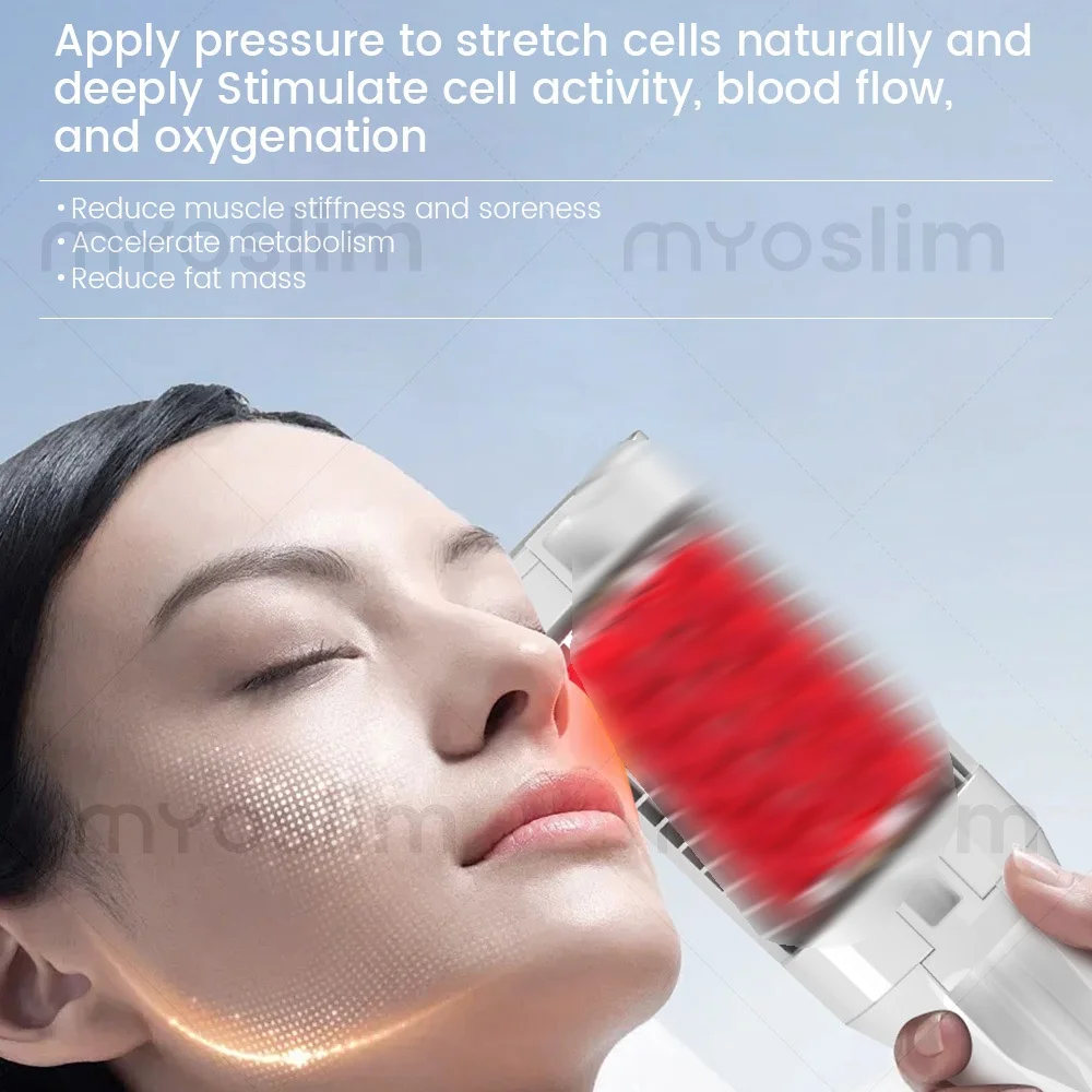 

MYOSLIM 6500W 200HZ Roller Slimming Cellulite Reduction Inner Ball Roller 360 Degree Infrared Vacuum Roller Massage Beauty