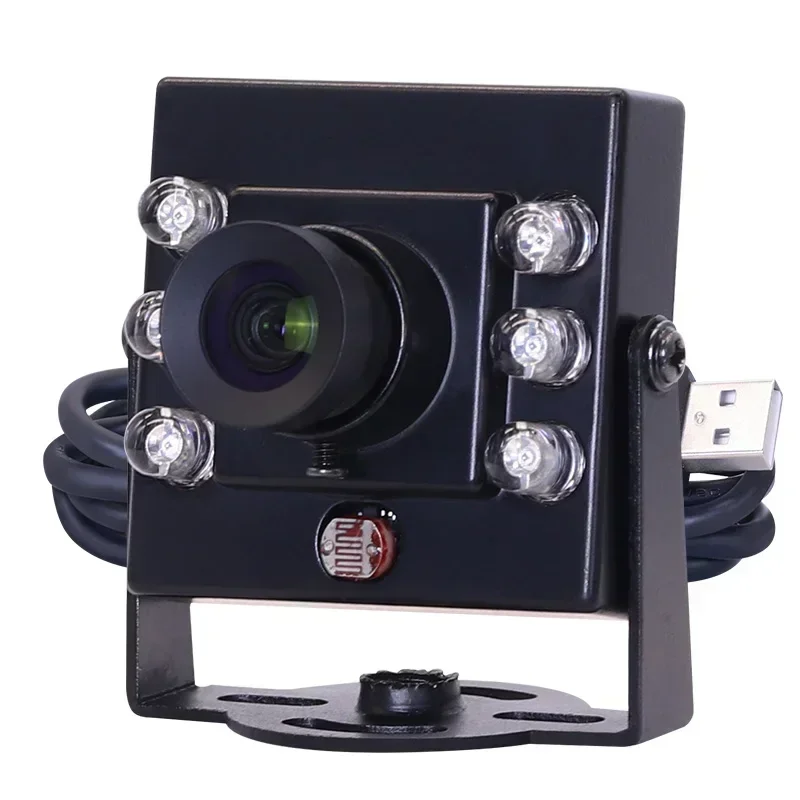 

New In stock 3206 1080P COMS Sensor Plug-and-Play Full HD Industrial Camera OV2710 5mm 60degrees Distortionless Infrared Night C