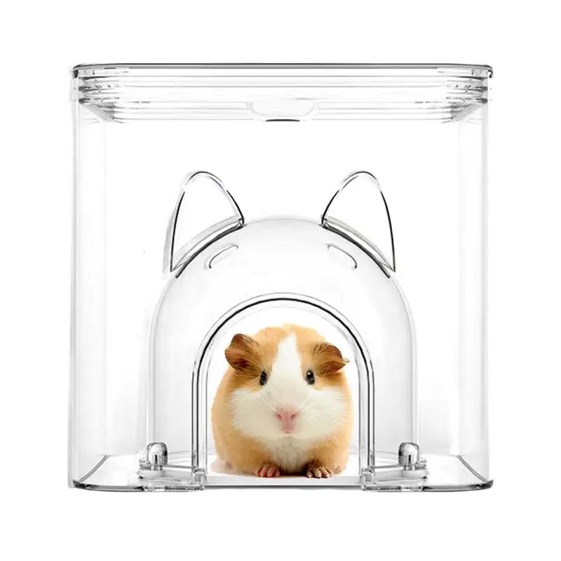 

Hamster Cooling Nest Hamster Ice Cooling House High-Strength Materials Hamster Cage Accessories for Hedgehogs Hamsters supply