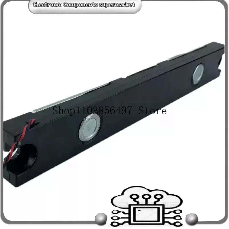 GHXAMP DIY Ultra-Slim Passive Bookshelf Speaker - Dual Full-Range Drivers & Passive Radiator - 6 Ohm 20W (30x4x2cm) 1PC