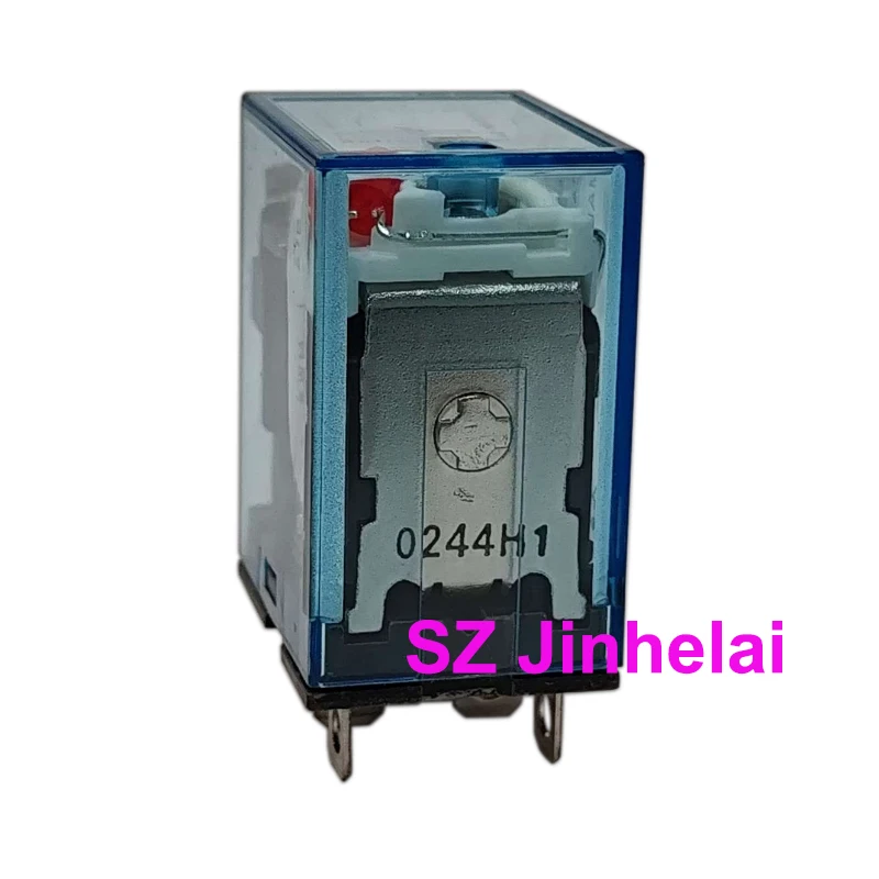 10pcs Authentic Original  Omron LY2N-J(LY2NJ) 8Pins Relays 10A 24VDC 220VAC 12VDC 24VAC 110VDC 110VAC 48VDC 12VDC