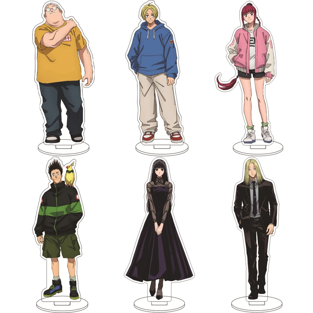 

16CM Anime SAKAMOTO DAYS Sakamoto Taro Osaragi Ru Shaotan Aoi Sakamoto Cos Acrylic Figure Stand Ornaments Chrismas Gifts