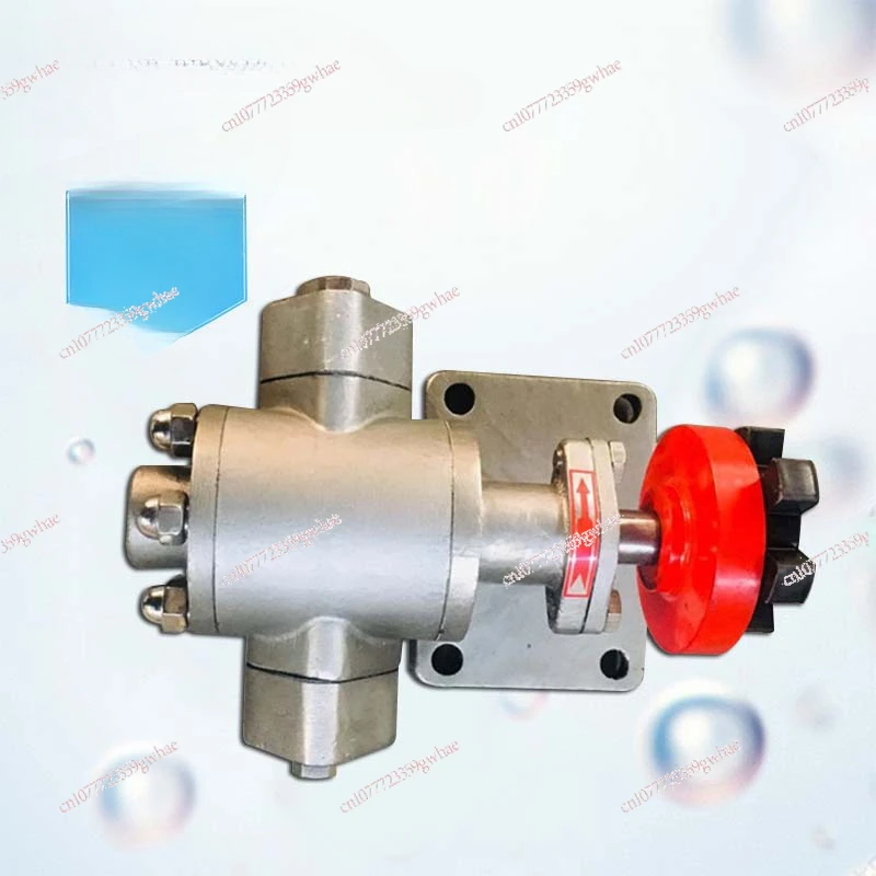 KCB small flow stainless steel gear pump head food delivery pump