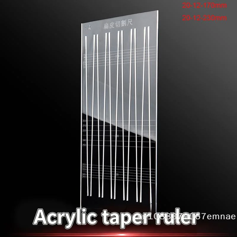 

[ZYAS][ZYAS]Latex Band Cutting Template Roll Cutting Ruler 20-12-170mm 20-12-230mm Catapult Slingshot Rubber Band Accessories