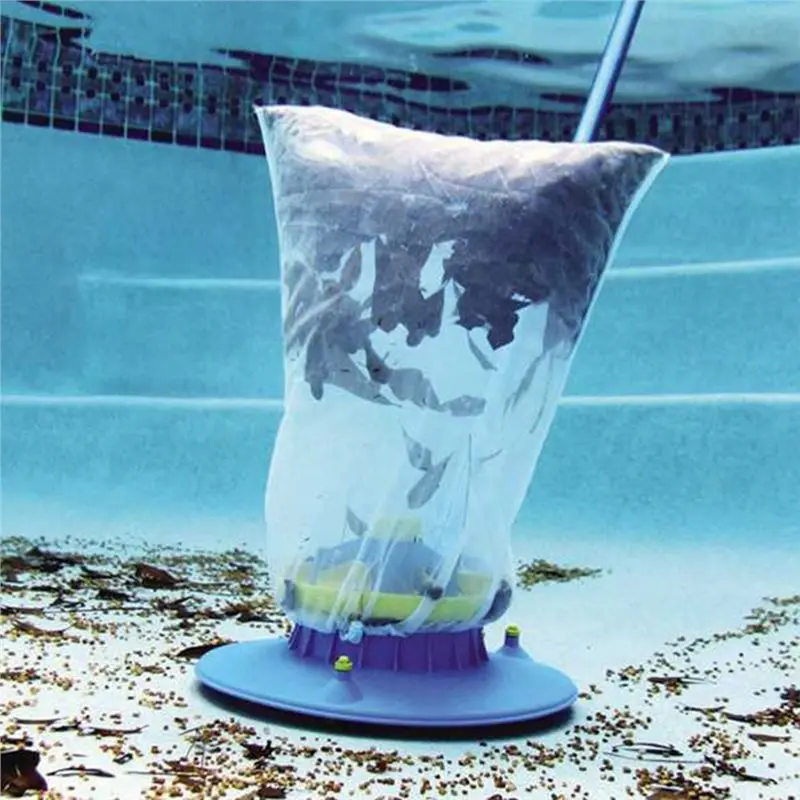 ABMH-Vacuum Cleaner Suction Head With Mesh Bag Swimming Pool Cleaning Tools Outdoor Garden Brush