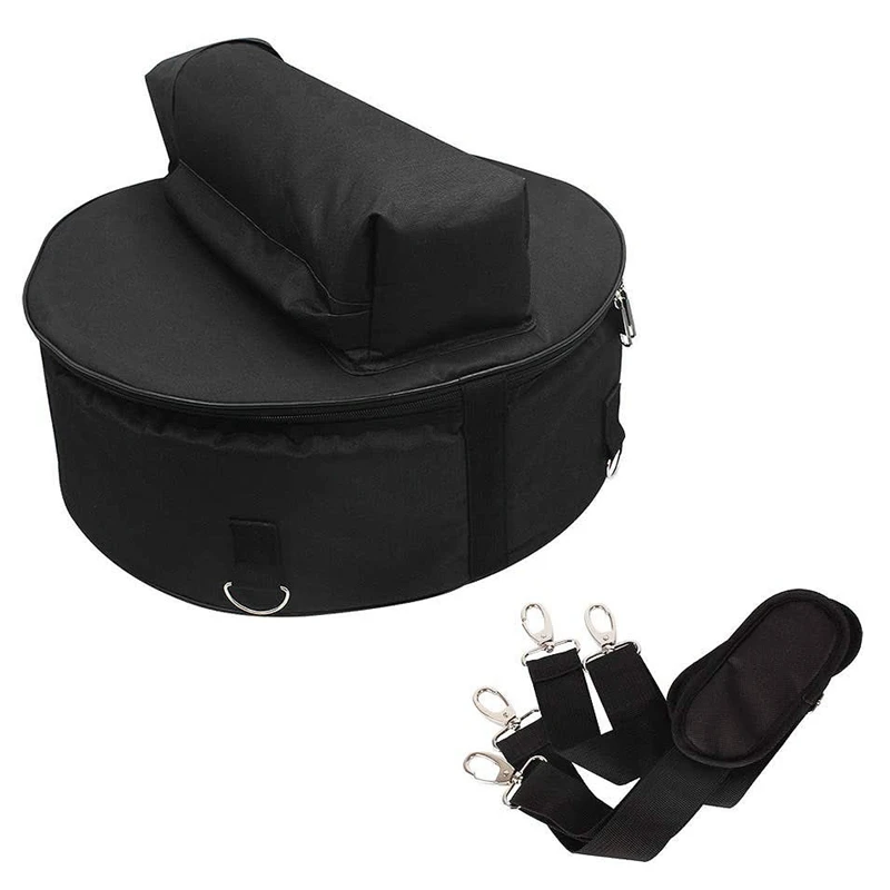 

Durable 14 Inch Snare Drum Bag Backpack Case With Shoulder Strap Outside Pockets