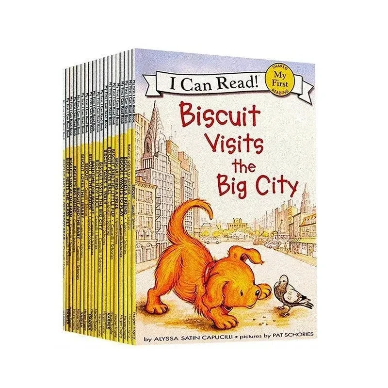 

Latest English Original Picture Book Biscuit Dog Biscuit 29+1 Children's Storybook