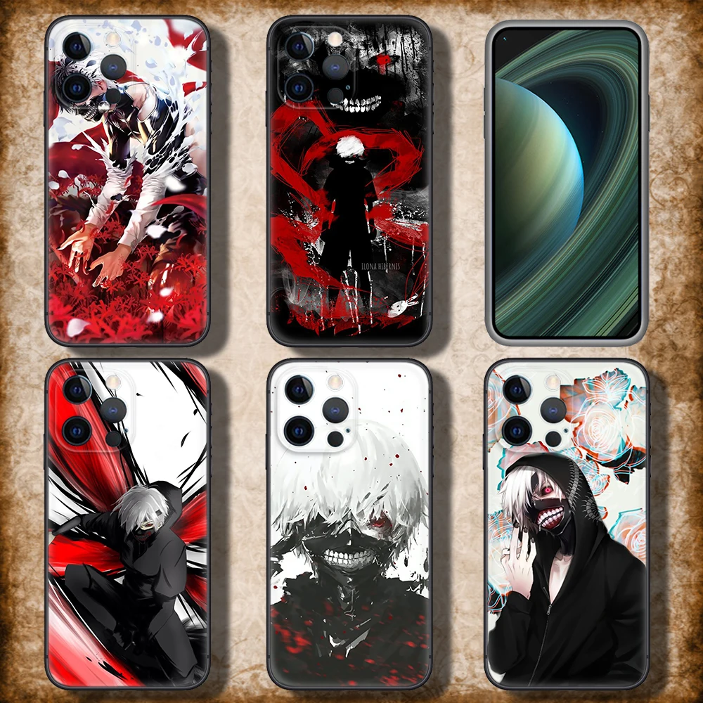 250A Tokyo Ghoul Soft Case for Redmi Note 11 11S 10 10T 10 Pro Max 10S 9T 9 9S 8 8T 7 Xiaomi Mi 11 11I 12 12X