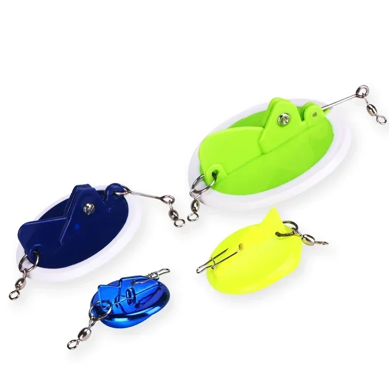 4.5cm/5.7cm/8.7cm/10.7cm Sea Fishing Trolling Disc Connector Diver Sea Directional Fishing Accessory Adjustable Trolling Disc