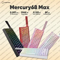 IROK Mercury68 Pro mars68 pro teclado mecánico magnético para juegos activación rápida 0,004mm 8K retorno 256K velocidad de escaneo teclado para jugadores