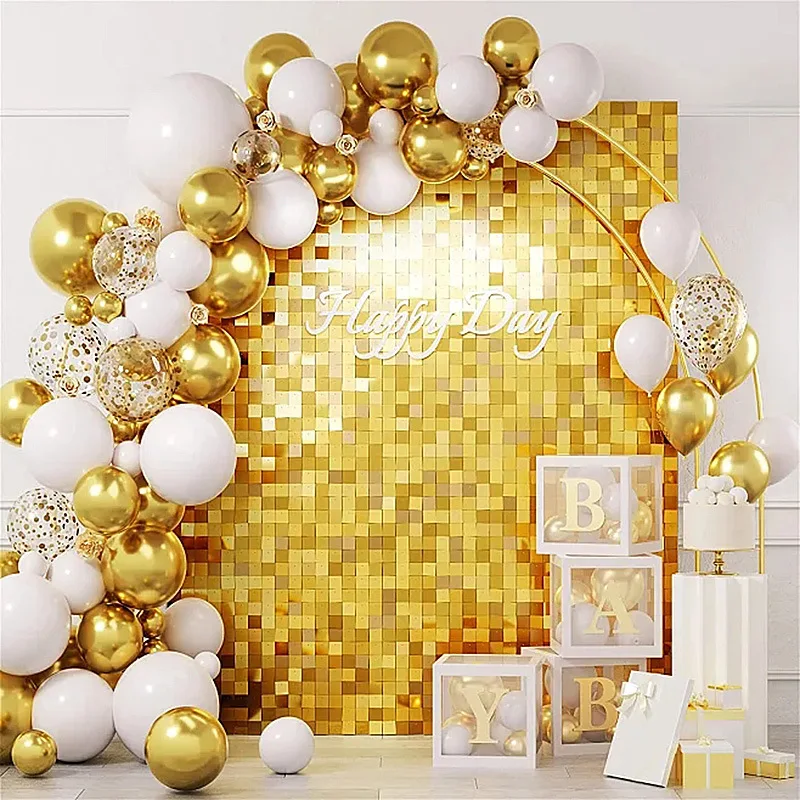 

8pcs Sequin Panels for Sequin Wall Party Backdrop Design Shimmer Wall Sequin Backdrop Events and Advertising Signs