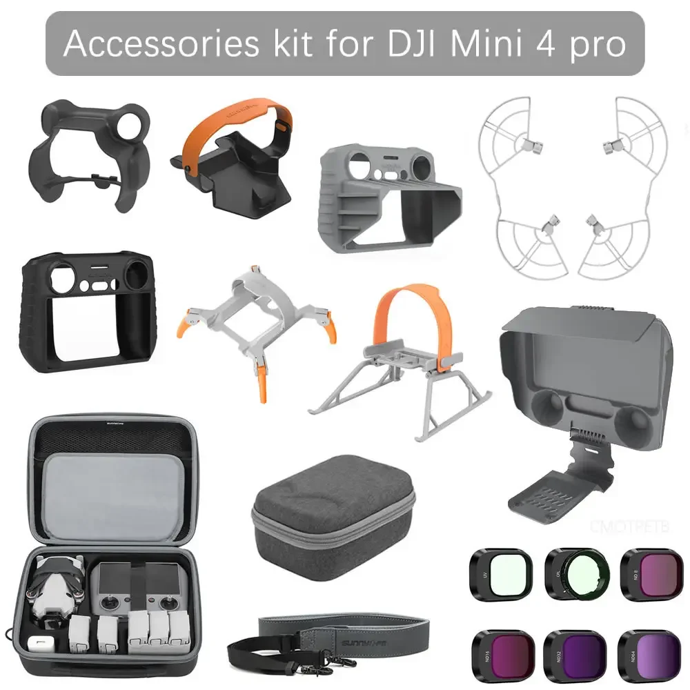 أفضل ملحقات DJI Mini 4 Pro: تقييم شامل لمجموعة الملحقات المثالية لمحبي الطائرات بدون طيار
