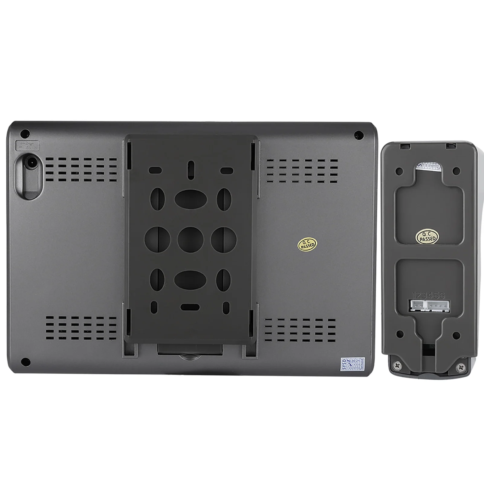 7inch Wired Video Doorbell with Night Vision Intercom Door Phone HD Camera 2 Way Audio Weatherproof Security Doorbell for Home