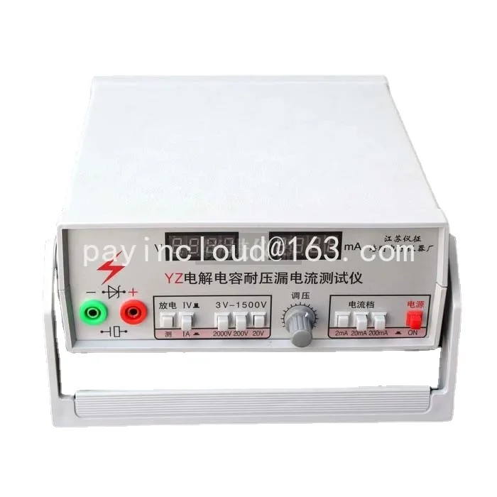 Insulation Resistance Two Triode Regulator Tube Electrolytic Capacitor Withstand Voltage Leakage Current Tester