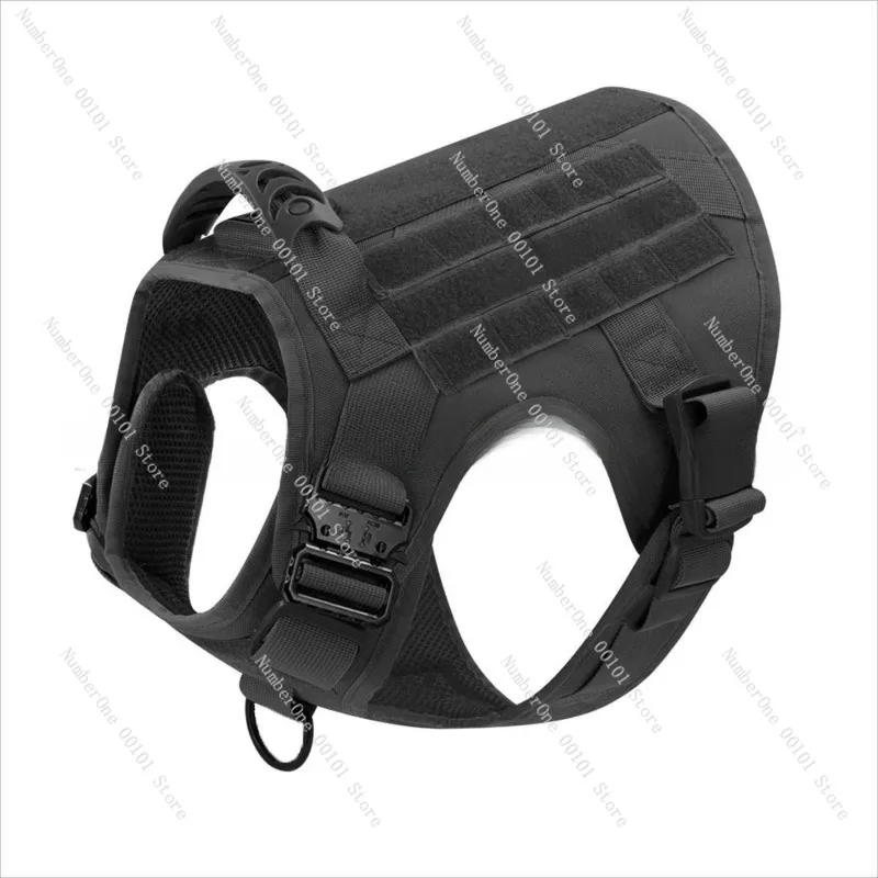 Heavy-duty Dog Pet Work Vest, Quick Disassembly for Large Dogs, Outdoor Training Vest for Dogs, Suitable for All Breeds