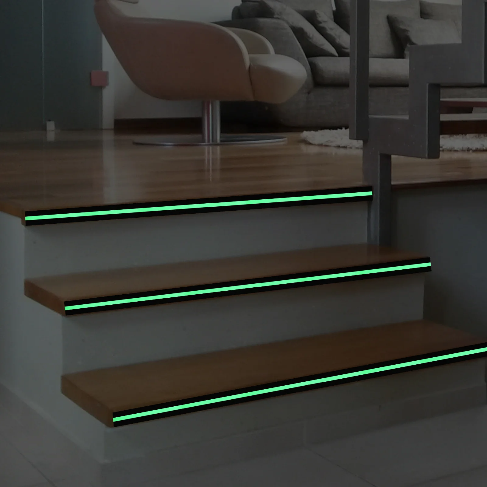 

Anti Slip Grip Tape 1 Roll Luminescent Non Skid Strips for Stairs Floors Bathrooms Enhanced Traction in Low Light Conditions