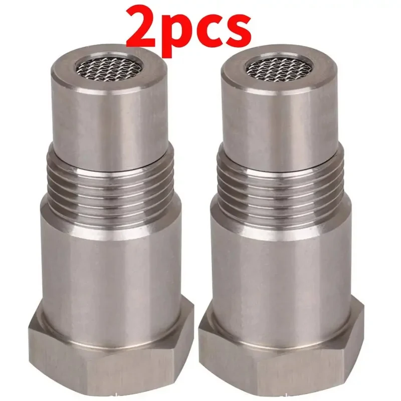 2PCS Off Road O2 Sensor Adapter M18X1 5 CEL Fix Oxygen Sensor for Catalyst Auto Performance Car Accessory