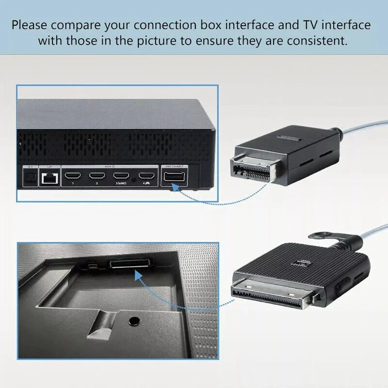 Nuevo Cable de conexión Invisible de TV 8K BN39-02436B para 75 "82" 85 "Q900RBF Q950RBTQE55Q950RBTXXC QE65Q950RBTXXC QE75Q950RBTXXC 5M