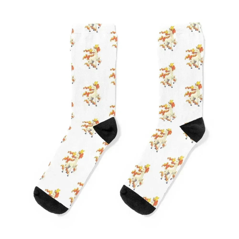

Rápidásh - Fire Horse Socks cool christmas gifts hiking moving stockings Men's Socks Luxury Women's