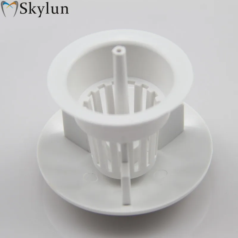 1 PC Dental Chair Unit Plastic Drainage Kit For Spitton Basin Spittoon Funnel Dental Spittoon Filter Dental Valve SL1331