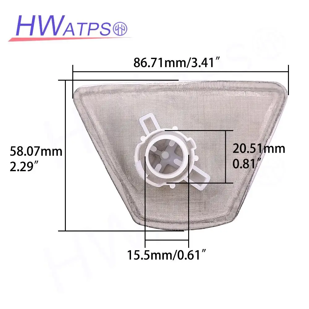 Für Peugeot 307 Chevrolet Captiva C100 Opel Antara Kraftstoffpumpen-Siebfilter 95382386 42345250 4820814 20895916 4817837 – Detail 3