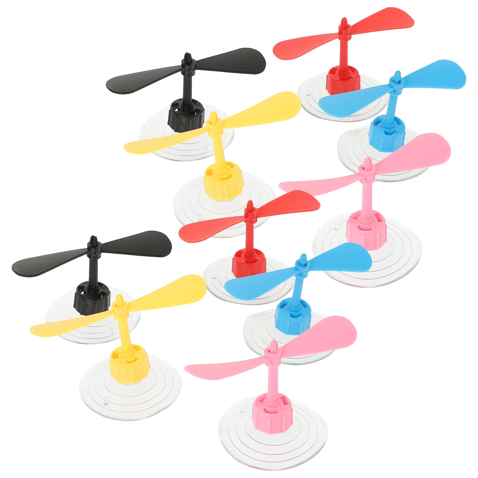 

10 Pcs Dragonfly Decor Suction Cup Funny Lovely Creative Motorbike Child