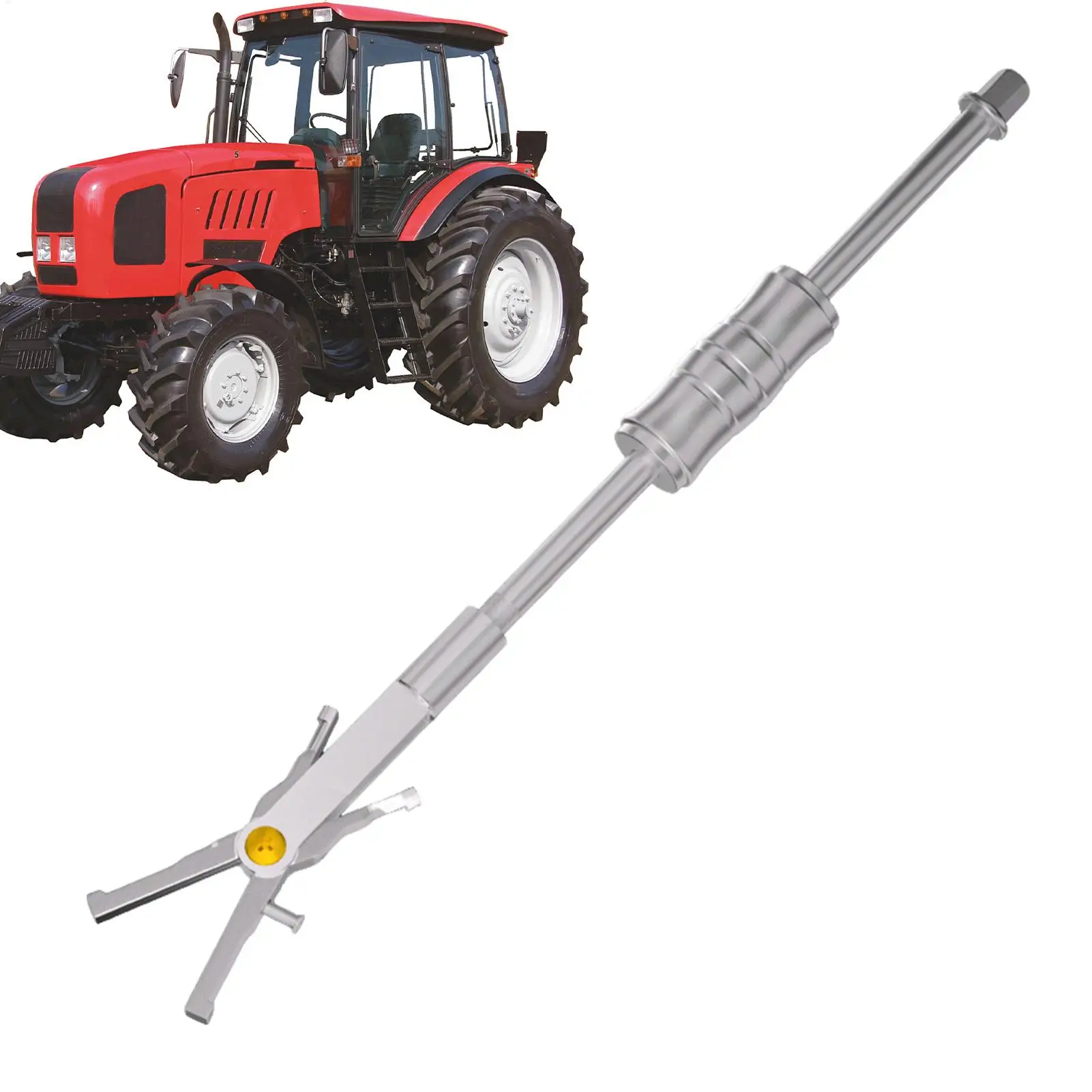 

Blind Bearing Puller Double Head Heavy-Duty Bearing Puller for Tractor for Automotive Garage Mechanic Workshop Gear Installation