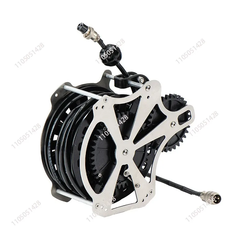 

Power cord reel Automatic telescopic HDMI high definition transmission signal cable reel Metal telescopic reel