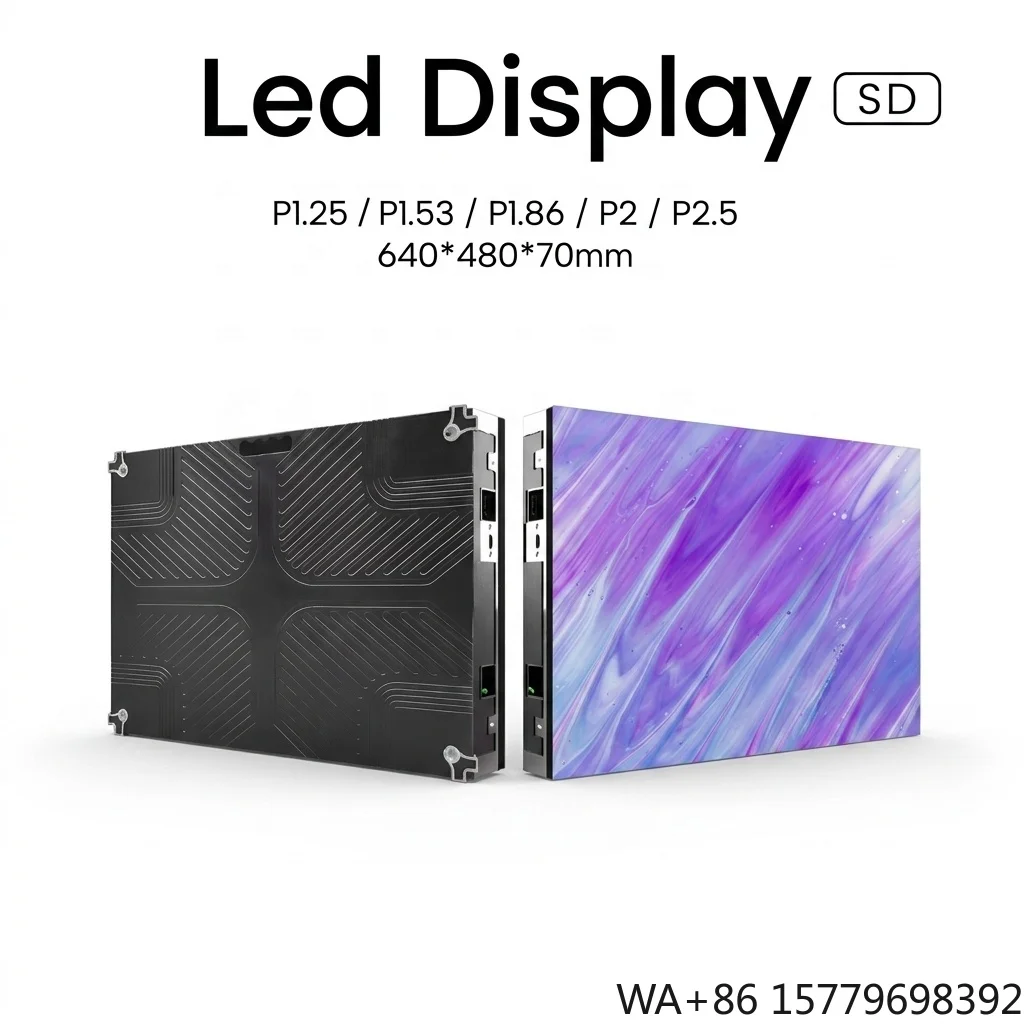 4K 8K Indoor UHD LED P2.5 2.5 Screen Full Color Conference Room Led Video Wall Display Panel HDR10 1000cd