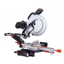 Multi-Functional 8inch 12inch Tie-Bar Cutting Machine Stainless Steel Aluminum Miter Saw Push-Pull Saw Woodworking Saw