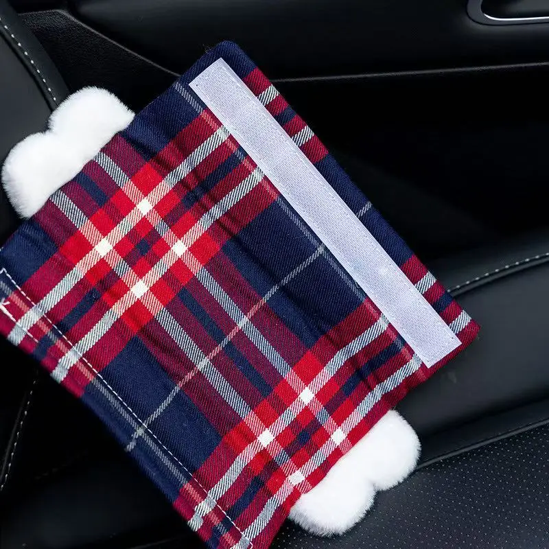 Sanrio New Hello Kitty Car Cushion, Shoulder Protection, Seat Belt Buckle filling, Plush Toy doll, cartoon Anime, Fun doll
