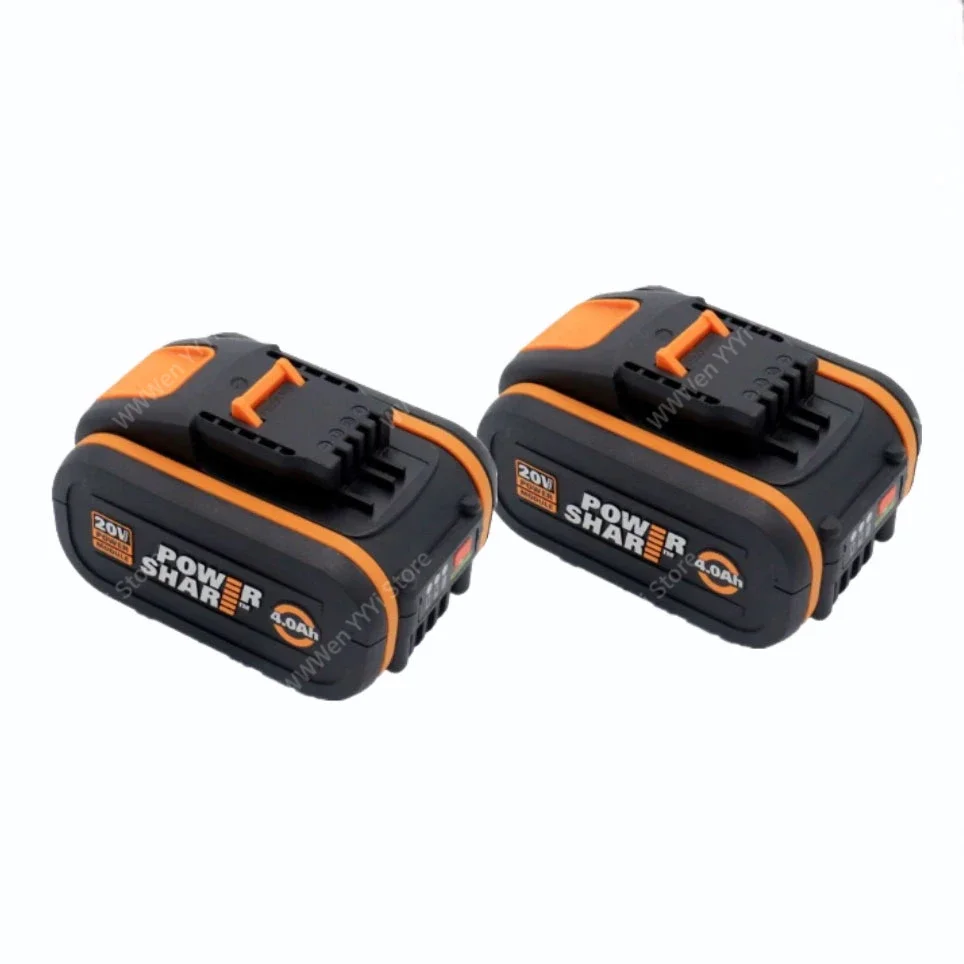 For 20V Battery 4000mah Li-ion for Worx WX390/WX176/WX166.4/WX372.1 WX800/WX678/WX550/WX532/WG894E WG629E/WG329E/WG2