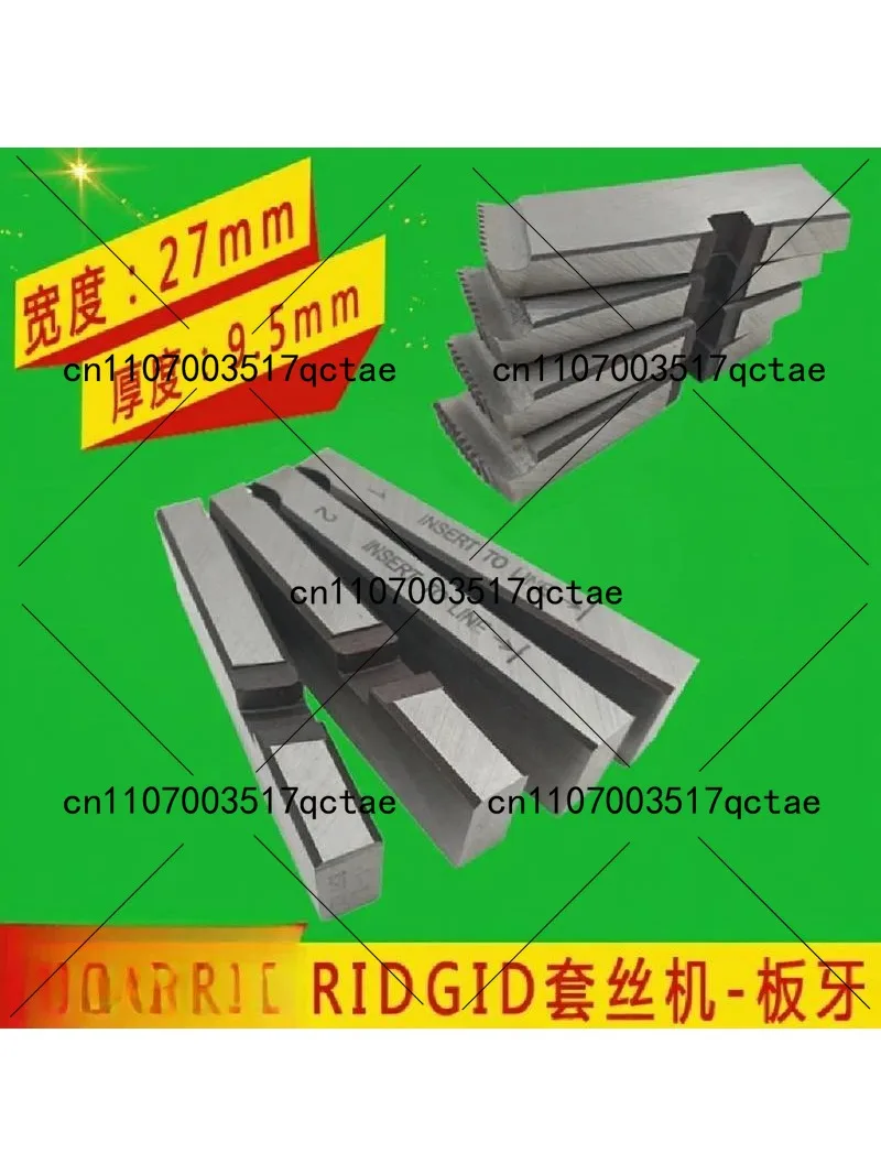High Speed Steel Pipe Threader Die 1/2-3/4 1-2 Inch NPT Electric Threading Machine